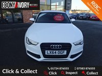 USED 2014 64 AUDI A5 2.0 TDI QUATTRO BLACK EDITION S/S 2d 174 BHP EXCELLENT EXAMPLE+FULLY SERVICED+1 YEAR MOT+BREAKDOWN COVER