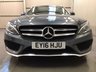 USED 2016 16 MERCEDES-BENZ C CLASS 2.0 C200 AMG LINE 5d 184 BHP FINANCE RATES  FROM 6.9%  APR