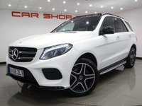 USED 2018 68 MERCEDES-BENZ GLE-CLASS 2.1 GLE 250 D (204 PS) AMG NIGHT EDITION (PREMIUM PLUS) 9G-TRONIC 4MATIC ( EURO 6 ) (S/S) 5DR + NAV + PANORAMIC E/SUNROOF + NIGHT PACKAGE + E/M/HEATED LEATHERS + CRUISE + MEDIA + HARMAN KARDON + L.E.D.S + 360 CAMERA + F-R PARK + PRIVACY + 20