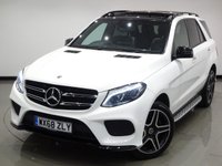 USED 2018 68 MERCEDES-BENZ GLE-CLASS 2.1 GLE 250 D (204 PS) AMG NIGHT EDITION (PREMIUM PLUS) 9G-TRONIC 4MATIC ( EURO 6 ) (S/S) 5DR + NAV + PANORAMIC E/SUNROOF + NIGHT PACKAGE + E/M/HEATED LEATHERS + CRUISE + MEDIA + HARMAN KARDON + L.E.D.S + 360 CAMERA + F-R PARK + PRIVACY + 20