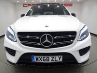USED 2018 68 MERCEDES-BENZ GLE-CLASS 2.1 GLE 250 D (204 PS) AMG NIGHT EDITION (PREMIUM PLUS) 9G-TRONIC 4MATIC ( EURO 6 ) (S/S) 5DR + NAV + PANORAMIC E/SUNROOF + NIGHT PACKAGE + E/M/HEATED LEATHERS + CRUISE + MEDIA + HARMAN KARDON + L.E.D.S + 360 CAMERA + F-R PARK + PRIVACY + 20