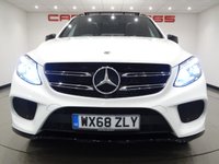 USED 2018 68 MERCEDES-BENZ GLE-CLASS 2.1 GLE 250 D (204 PS) AMG NIGHT EDITION (PREMIUM PLUS) 9G-TRONIC 4MATIC ( EURO 6 ) (S/S) 5DR + NAV + PANORAMIC E/SUNROOF + NIGHT PACKAGE + E/M/HEATED LEATHERS + CRUISE + MEDIA + HARMAN KARDON + L.E.D.S + 360 CAMERA + F-R PARK + PRIVACY + 20