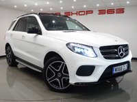 USED 2018 68 MERCEDES-BENZ GLE-CLASS 2.1 GLE 250 D (204 PS) AMG NIGHT EDITION (PREMIUM PLUS) 9G-TRONIC 4MATIC ( EURO 6 ) (S/S) 5DR + NAV + PANORAMIC E/SUNROOF + NIGHT PACKAGE + E/M/HEATED LEATHERS + CRUISE + MEDIA + HARMAN KARDON + L.E.D.S + 360 CAMERA + F-R PARK + PRIVACY + 20