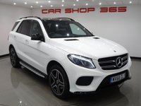 USED 2018 68 MERCEDES-BENZ GLE-CLASS 2.1 GLE 250 D (204 PS) AMG NIGHT EDITION (PREMIUM PLUS) 9G-TRONIC 4MATIC ( EURO 6 ) (S/S) 5DR + NAV + PANORAMIC E/SUNROOF + NIGHT PACKAGE + E/M/HEATED LEATHERS + CRUISE + MEDIA + HARMAN KARDON + L.E.D.S + 360 CAMERA + F-R PARK + PRIVACY + 20