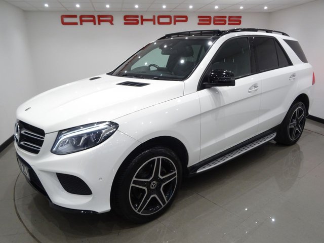 2018 68 Mercedes-Benz Gle-Class 2.1 GLE 250 D (204 PS) AMG NIGHT EDITION (PREMIUM PLUS) 9G-TRONIC 4MATIC ( EURO 6 ) (S/S) 5DR + NAV + PANORAMIC E/SUNROOF + NIGHT PACKAGE + E/M/HEATED LEATHERS + CRUISE + MEDIA + HARMAN KARDON + L.E.D.S + 360 CAMERA + F-R PARK + PRIVACY + 20