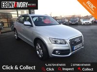 USED 2012 12 AUDI Q5 2.0 TDI QUATTRO S LINE SPECIAL EDITION 5d 170 BHP EXCELLENT EXAMPLE+FULLY SERVICED+1 YEAR MOT+BREAKDOWN COVER