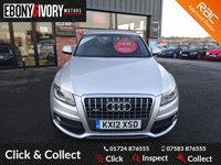 USED 2012 12 AUDI Q5 2.0 TDI QUATTRO S LINE SPECIAL EDITION 5d 170 BHP EXCELLENT EXAMPLE+FULLY SERVICED+1 YEAR MOT+BREAKDOWN COVER