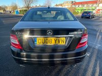 USED 2008 08 MERCEDES-BENZ C CLASS 1.8 C200K Elegance 4dr JUST SERVICED,EURO 6,2 KEYS