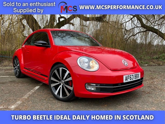 2013 VOLKSWAGEN BEETLE 2.0 TSI Turbo Black 3dr LIGHT & SIGHT PACK