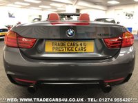 USED 2015 65 BMW 4 SERIES 3.0 435D XDRIVE M SPORT 2d 309 BHP FREE UK DELIVERY*VIDEO AVAILABLE* FINANCE ARRANGED* PART EX*HPI CLEAR
