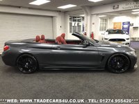 USED 2015 65 BMW 4 SERIES 3.0 435D XDRIVE M SPORT 2d 309 BHP FREE UK DELIVERY*VIDEO AVAILABLE* FINANCE ARRANGED* PART EX*HPI CLEAR