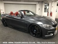 USED 2015 65 BMW 4 SERIES 3.0 435D XDRIVE M SPORT 2d 309 BHP FREE UK DELIVERY*VIDEO AVAILABLE* FINANCE ARRANGED* PART EX*HPI CLEAR