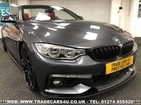 USED 2015 65 BMW 4 SERIES 3.0 435D XDRIVE M SPORT 2d 309 BHP FREE UK DELIVERY*VIDEO AVAILABLE* FINANCE ARRANGED* PART EX*HPI CLEAR