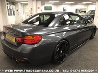 USED 2015 65 BMW 4 SERIES 3.0 435D XDRIVE M SPORT 2d 309 BHP FREE UK DELIVERY*VIDEO AVAILABLE* FINANCE ARRANGED* PART EX*HPI CLEAR