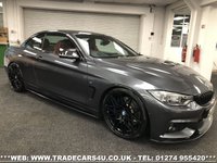 USED 2015 65 BMW 4 SERIES 3.0 435D XDRIVE M SPORT 2d 309 BHP FREE UK DELIVERY*VIDEO AVAILABLE* FINANCE ARRANGED* PART EX*HPI CLEAR