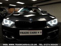 USED 2015 65 BMW 4 SERIES 3.0 435D XDRIVE M SPORT 2d 309 BHP FREE UK DELIVERY*VIDEO AVAILABLE* FINANCE ARRANGED* PART EX*HPI CLEAR