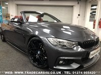USED 2015 65 BMW 4 SERIES 3.0 435D XDRIVE M SPORT 2d 309 BHP FREE UK DELIVERY*VIDEO AVAILABLE* FINANCE ARRANGED* PART EX*HPI CLEAR