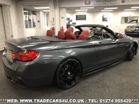 USED 2015 65 BMW 4 SERIES 3.0 435D XDRIVE M SPORT 2d 309 BHP FREE UK DELIVERY*VIDEO AVAILABLE* FINANCE ARRANGED* PART EX*HPI CLEAR