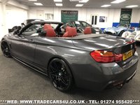 USED 2015 65 BMW 4 SERIES 3.0 435D XDRIVE M SPORT 2d 309 BHP FREE UK DELIVERY*VIDEO AVAILABLE* FINANCE ARRANGED* PART EX*HPI CLEAR