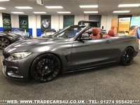 USED 2015 65 BMW 4 SERIES 3.0 435D XDRIVE M SPORT 2d 309 BHP FREE UK DELIVERY*VIDEO AVAILABLE* FINANCE ARRANGED* PART EX*HPI CLEAR