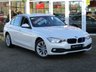 USED 2016 66 BMW 3 SERIES 2.0 320D XDRIVE SE 4d 188 BHP Finished in MINERAL WHITE METALLIC with DARK GREY trim. This BMW is practical, economical and pretty good fun to drive. It packs a punch and with features that include Tinted Windows, SAT NAV, DAB RADIO, B/TOOTH, 17" Alloys, Front Fog Lights, Cruise Control, 4x4, FRONT AND REAR PARK SENSORS it's a must have prestige family saloon. BMW Dealer Serviced at 12380 miles, 29130 miles and at 30399 miles.