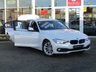 USED 2016 66 BMW 3 SERIES 2.0 320D XDRIVE SE 4d 188 BHP Finished in MINERAL WHITE METALLIC with DARK GREY trim. This BMW is practical, economical and pretty good fun to drive. It packs a punch and with features that include Tinted Windows, SAT NAV, DAB RADIO, B/TOOTH, 17" Alloys, Front Fog Lights, Cruise Control, 4x4, FRONT AND REAR PARK SENSORS it's a must have prestige family saloon. BMW Dealer Serviced at 12380 miles, 29130 miles and at 30399 miles.