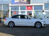 USED 2016 66 BMW 3 SERIES 2.0 320D XDRIVE SE 4d 188 BHP Finished in MINERAL WHITE METALLIC with DARK GREY trim. This BMW is practical, economical and pretty good fun to drive. It packs a punch and with features that include Tinted Windows, SAT NAV, DAB RADIO, B/TOOTH, 17" Alloys, Front Fog Lights, Cruise Control, 4x4, FRONT AND REAR PARK SENSORS it's a must have prestige family saloon. BMW Dealer Serviced at 12380 miles, 29130 miles and at 30399 miles.