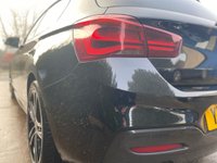 USED 2018 67 BMW 1 SERIES 1.5 118I M SPORT SHADOW EDITION 3d 134 BHP FSH / LOW MILEAGE / SATNAV
