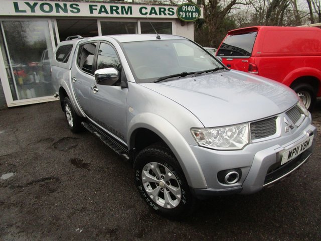 2011 11 Mitsubishi L200 2.5 DOUBLE CAB DI-D BARBARIAN LB 176 BHP FOUR WHEEL DRIVE AUTOMATIC