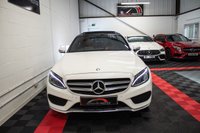 USED 2017 17 MERCEDES-BENZ C CLASS 2.1 C250D AMG LINE PREMIUM 4d 204 BHP 2 KEYS+ FSH