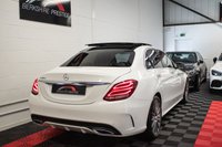 USED 2017 17 MERCEDES-BENZ C CLASS 2.1 C250D AMG LINE PREMIUM 4d 204 BHP 2 KEYS+ FSH