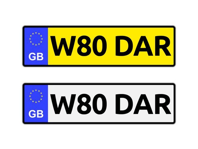 2026 Number Plate Plate W80 DAR