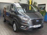 USED 2019 19 FORD TOURNEO CUSTOM 2.0 310 ECOBLUE TITANIUM 129 BHP L1 NO VAT WAV VEHICLE WHEEL CHAIR ACCESS STUNNING EXAMPLE
