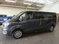 USED 2019 19 FORD TOURNEO CUSTOM 2.0 310 ECOBLUE TITANIUM 129 BHP L1 NO VAT WAV VEHICLE WHEEL CHAIR ACCESS STUNNING EXAMPLE