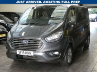 USED 2019 19 FORD TOURNEO CUSTOM 2.0 310 ECOBLUE TITANIUM 129 BHP L1 NO VAT WAV VEHICLE WHEEL CHAIR ACCESS STUNNING EXAMPLE