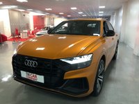 USED 2019 19 AUDI Q8 3.0 TDI QUATTRO S LINE VORSPRUNG 5d 282 BHP * PRIVACY GLASS * F & R CLIMATE CONTROL * NAVIGATION  *  360  CAMERA * CRUISE CONTROL *