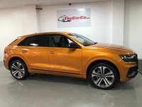 USED 2019 19 AUDI Q8 3.0 TDI QUATTRO S LINE VORSPRUNG 5d 282 BHP * PRIVACY GLASS * F & R CLIMATE CONTROL * NAVIGATION  *  360  CAMERA * CRUISE CONTROL *
