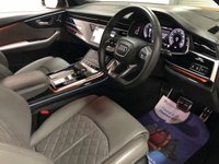USED 2019 19 AUDI Q8 3.0 TDI QUATTRO S LINE VORSPRUNG 5d 282 BHP * PRIVACY GLASS * F & R CLIMATE CONTROL * NAVIGATION  *  360  CAMERA * CRUISE CONTROL *