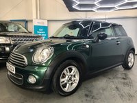 USED 2012 62 MINI HATCH COOPER 1.6 COOPER 3d 122 BHP British Racing Green,DAB