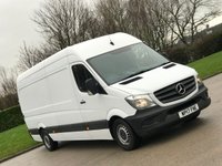 USED 2017 17 MERCEDES-BENZ SPRINTER 2.1 314CDI 140 BHP FRONT & REAR PARKING SENSORS+2 KEYS