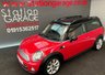 USED 2011 11 MINI CLUBMAN 1.6 COOPER D 5d 112 BHP 17 INCH ALLOYS,   HALF LEATHER RED SPORT INTERIOR
