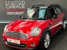 USED 2011 11 MINI CLUBMAN 1.6 COOPER D 5d 112 BHP 17 INCH ALLOYS,   HALF LEATHER RED SPORT INTERIOR