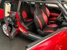 USED 2011 11 MINI CLUBMAN 1.6 COOPER D 5d 112 BHP 17 INCH ALLOYS,   HALF LEATHER RED SPORT INTERIOR