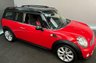 USED 2011 11 MINI CLUBMAN 1.6 COOPER D 5d 112 BHP 17 INCH ALLOYS,   HALF LEATHER RED SPORT INTERIOR