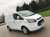 USED 2013 13 FORD TRANSIT CUSTOM 2.2 270 LR P/V 99 BHP FULL SERVICE HISTORY