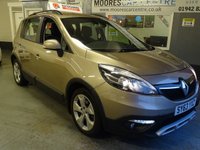 USED 2014 63 RENAULT SCENIC 1.5 XMOD DYNAMIQUE TOMTOM DCI EDC 5d 110 BHP AUTOMATIC..........LOW MILES
