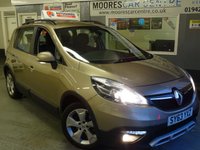USED 2014 63 RENAULT SCENIC 1.5 XMOD DYNAMIQUE TOMTOM DCI EDC 5d 110 BHP AUTOMATIC..........LOW MILES