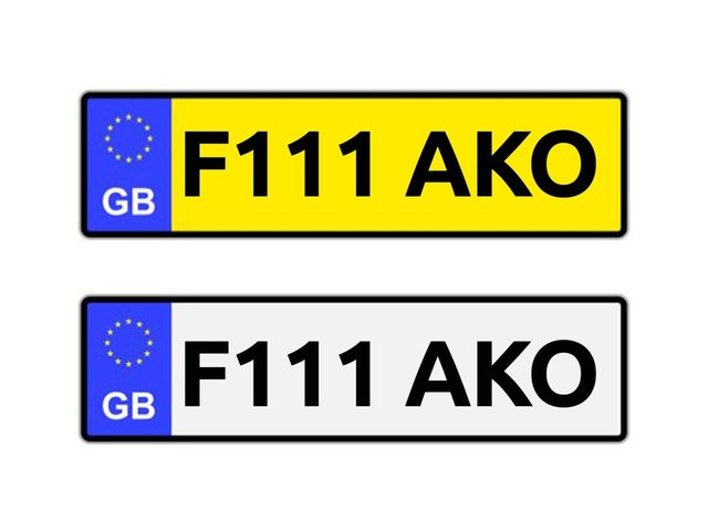 View our NUMBER PLATE PLATE