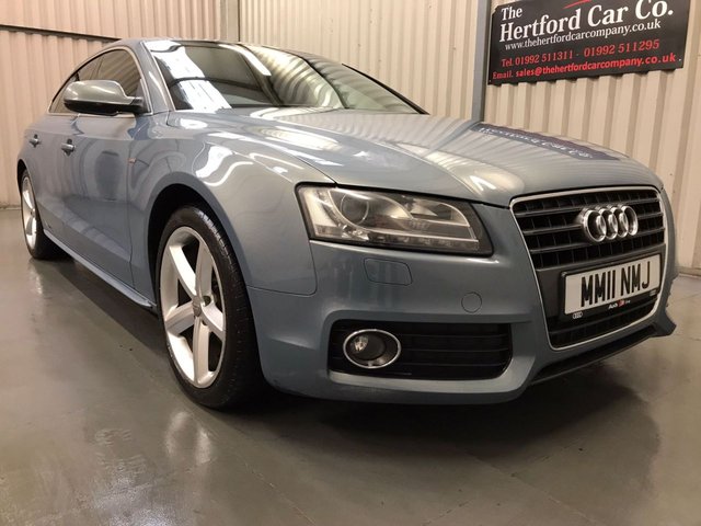 2011 11 Audi A5 2.0 SPORTBACK TDI S LINE 5d 168 BHP