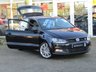 USED 2013 13 VOLKSWAGEN POLO 1.4 BLUEGT 3d 140 BHP Finished in Deep Black Pearl with  Leather and Alcantara seats. This Polo is still one of the best small cars you can buy. It is comfortable and has a spacious, plush interior. The 1.4 140 BHP engine makes it nippy and a fun car to drive. Features include, 17" ALLOYS, A/C, Cruise control, B/Tooth, DAB Radio, Only &pound;20 Tax, Alloys, 2 keys and more. VW Dealer serviced at 7994 miles,15176 miles, 25529 miles and serviced at 34024 miles, 44549 miles, 54781 miles, 64442 miles and at 69336 miles.